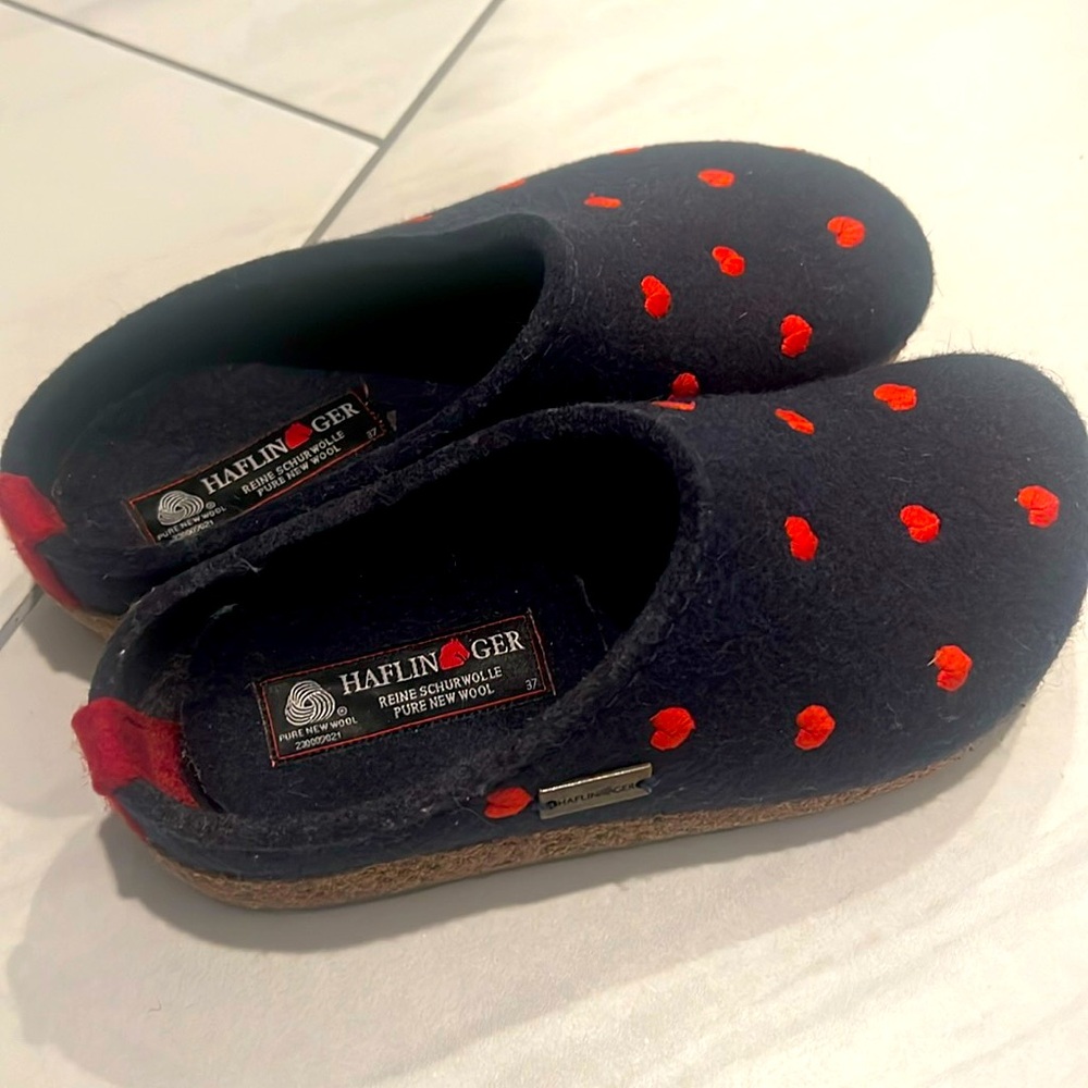 Haflinger Cuoricini Slippers-37